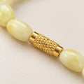 Kahrab Ivory Classic Bead Bracelet