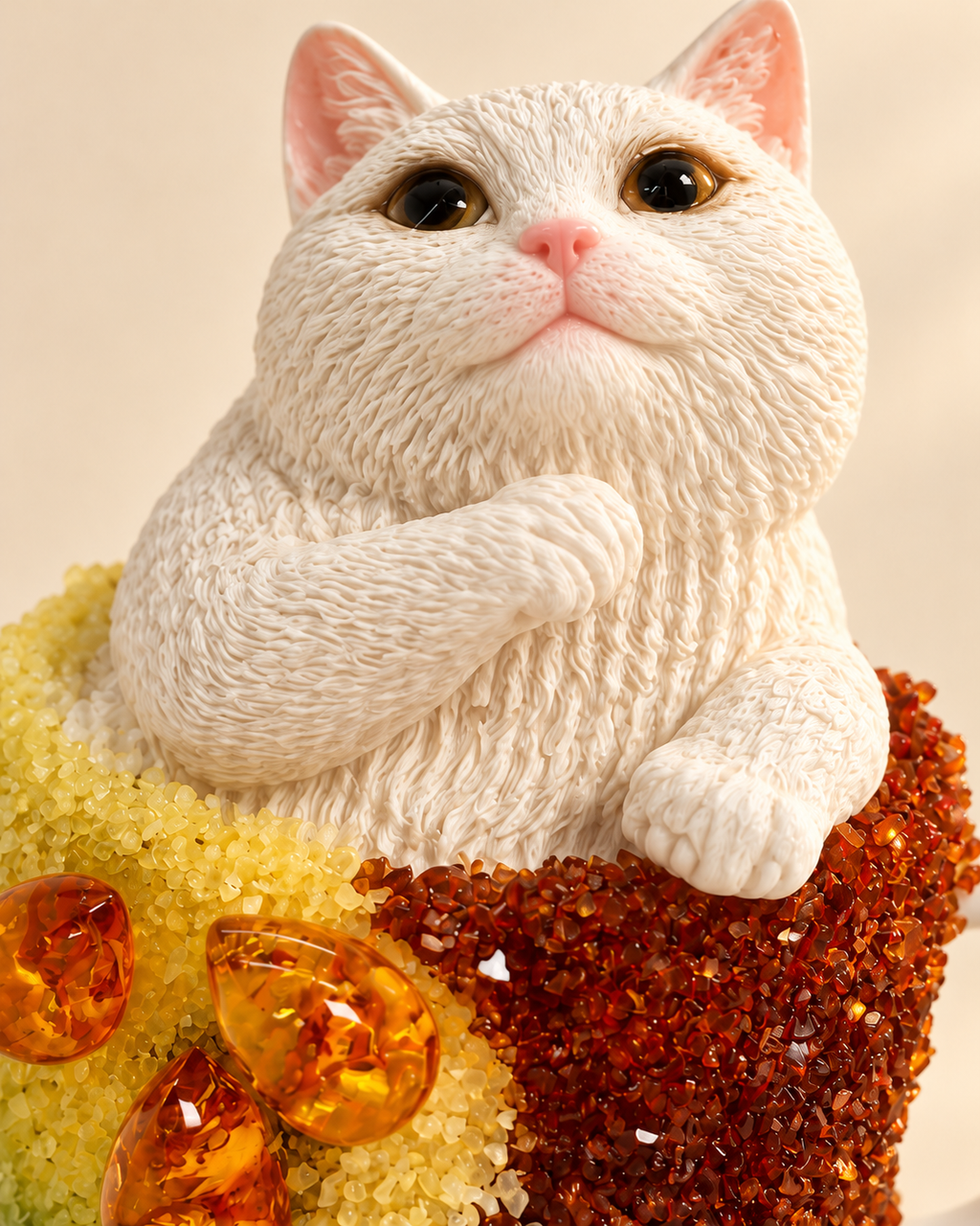 Close-up of Cat Decorative Mug