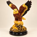 Golden-Toned Eagle Sculpture | Kahrab — full product
