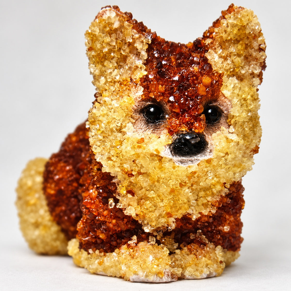 Honey-Toned Fox Figurine | Kahrab — 04-detail